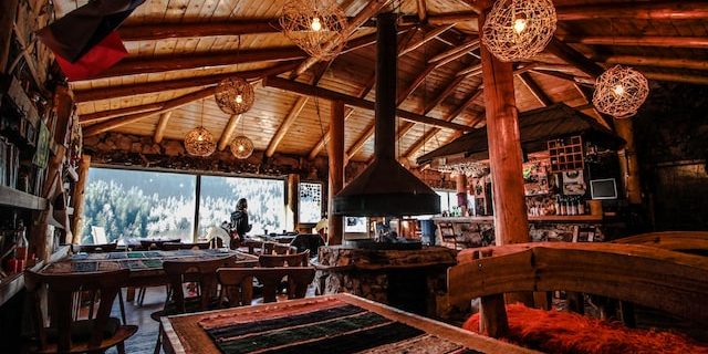 landelijk interieur