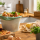Duurzaam koken met compost en aardse tonen