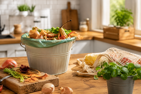 Duurzaam koken met compost en aardse tonen Duurzaam koken met compost en aardse tonen