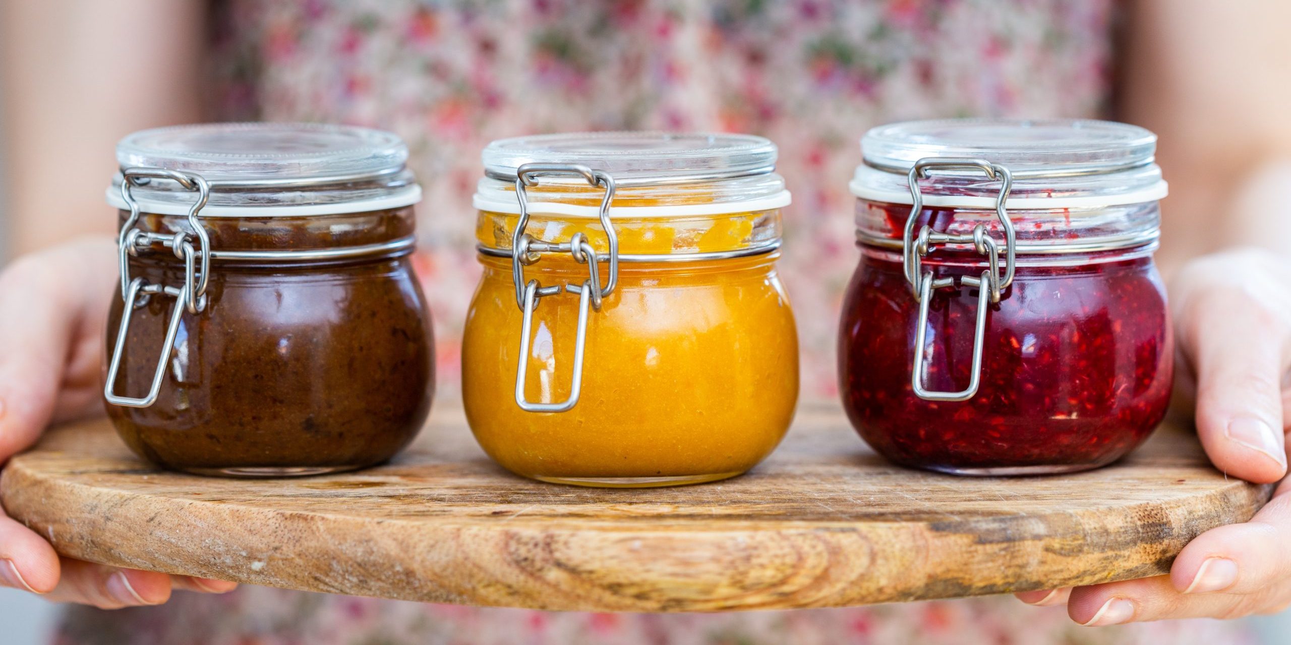 Jam jam in potjes