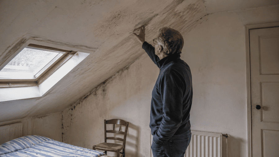 dakinspectie van oudere woning