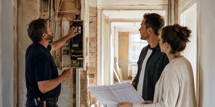 onderhoud aan meterkast van oudere woning onderhoud aan meterkast van oudere woning